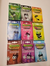 Lot of New 9 Different 2013 Limited Edition 8 Pack Crayola Crayons Boxes