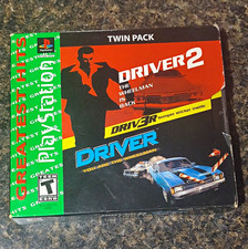 Driver 2/Driver Twin Pack with slipcover  (Sony PS1  Greatest Hits T-Teen 