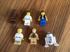 LEGO Star Wars Millennium Falcon #7190 Complete W/figs, Parts W /Box, Manual