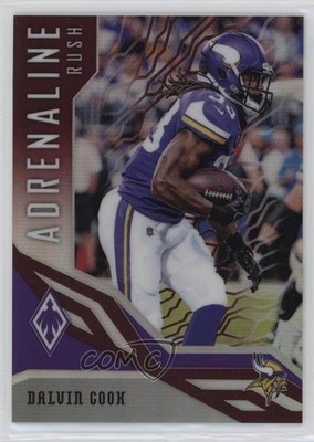 2018 Panini Phoenix Adrenaline Rush Red 5/299 Dalvin Cook #8 yq6