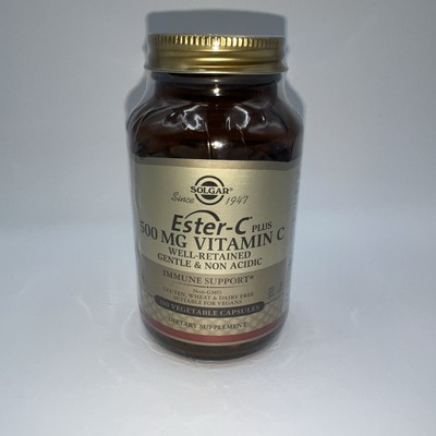 Ester-C Plus , Vitamin C, 500 mg, 100 Vegetable Capsules Exp 6/27