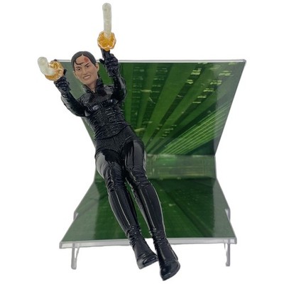 The Matrix Reloaded Series 2 Trinity Action Figure 2003 McFarlane Toys Used