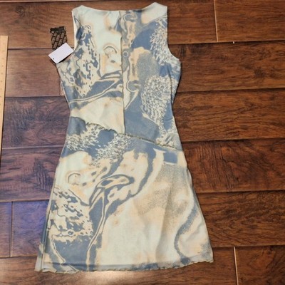 knee length dresses for ladies Lauryn Mesh Mini Dress