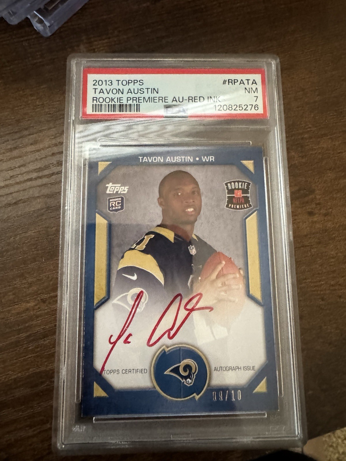 Tavon Austin Topps Rookie Premiere Autograph #RPATA Base