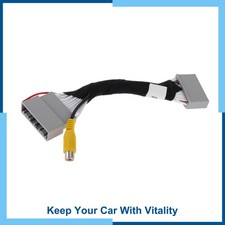 Rear View Camera Adapter Wire Harness Cable for Honda CRV 2012-2017 RCA 27Pin