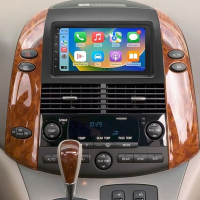 Fit for Apple Carplay Upgraded Radio for Toyota SIENNA 2004-2010