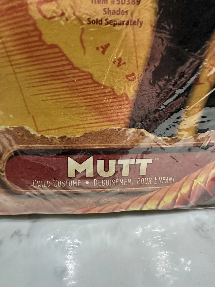 Indiana Jones Mutt NUEVO Disfraz de Halloween para niño mediano 5-7 Foto 4 de 4