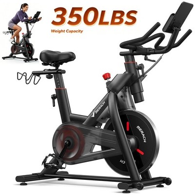 MERACH S29 Magnetic Exercise Bike for Home Gym Indoor Workout Bike with 350 LBS