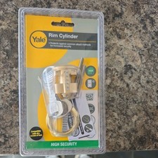 Yale P-X52KP-PB Replacement Rim Cylinder Front door