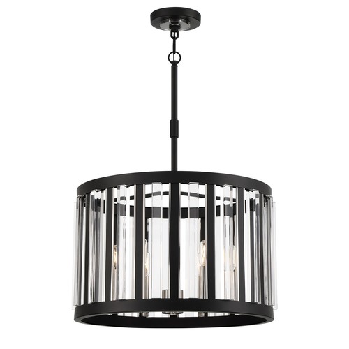 Minka Lavery Majestic Splendor 6 Light Pendant-Sand Coal