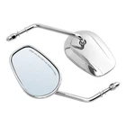Rear View Mirrors Fit For Harley Davidson Touring Road King Electra Glide New