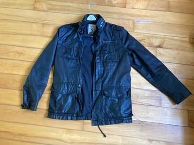 Angelo Litrico Urban District Mens Size Large Full Zip Long Sleeve Nylon Jacket 