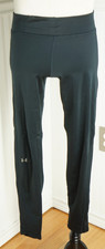 Under Armour Womens Heatgear Ankle Leggings Black 30" Waist 29" Inseam