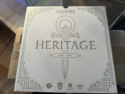 Vampire The Masquerade Heritage Kickstarter Edition