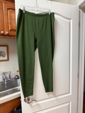 REDUCED Zenana Knit Loden Green Leggings 3X EUC