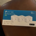 Outlets Smart Plugs TP-Link Tapo Mini Wi-FI Plug Matter 3-Pack White — photo 1