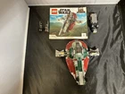 LEGO Star Wars Boba Fett's Starship 75312 Mandalorian w/Manuel Retired Excellent