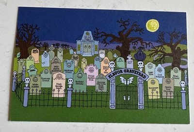 Ben & Jerry's Flavor Graveyard Postcard