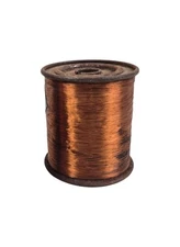 Vtg Phelps Dodge Inca Div Spool of Fine Thin Copper Wire Roll FT. Wayne, Indiana