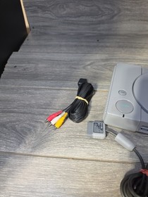Sony PlayStation 1 PS1 Gray Game Console Bundle Great Condition Tested &Cleaned