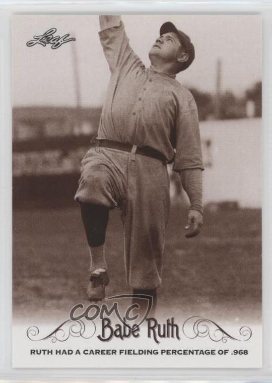 2016 Leaf Babe Ruth Collection Babe Ruth #48 HOF ex0
