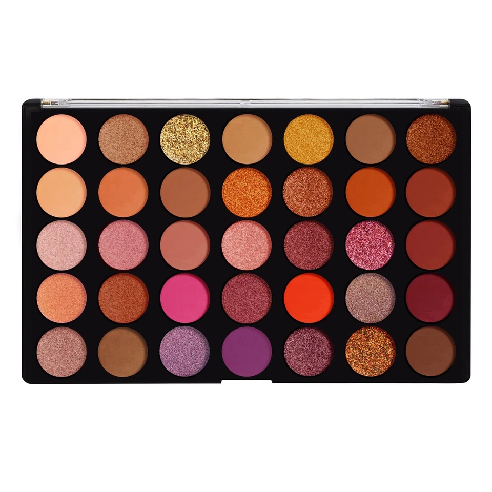 35 Shade Mirage Eyeshadow Palette, Ultra Pigmented Powder Bright Vibrant Colo... - Image 2 of 4