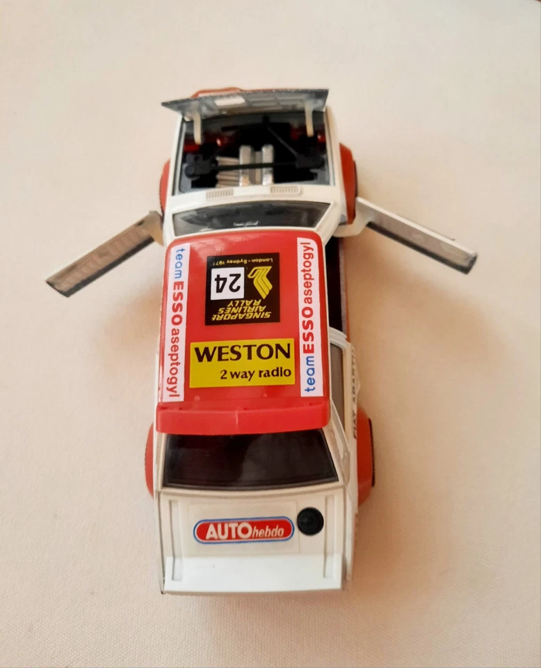 Fiat 131 Abarth Rallye 1:25 Mebetoys Mattel - Immagine 3 di 4