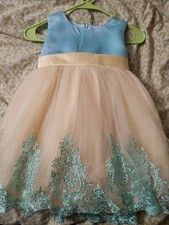 flower girl formal spring dress little girl size 6