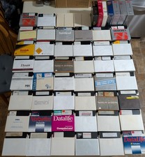 HUGE LOT 1,200 Floppy Disks 5.25" Vintage IBM Software Programs Used  New