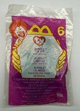 Collectible Mcdonald’s Beanie Baby Bumble The Bee