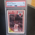 Fleer 1989-90 Michael Jordan Chicago Bulls Base Set #21 PSA Graded Card