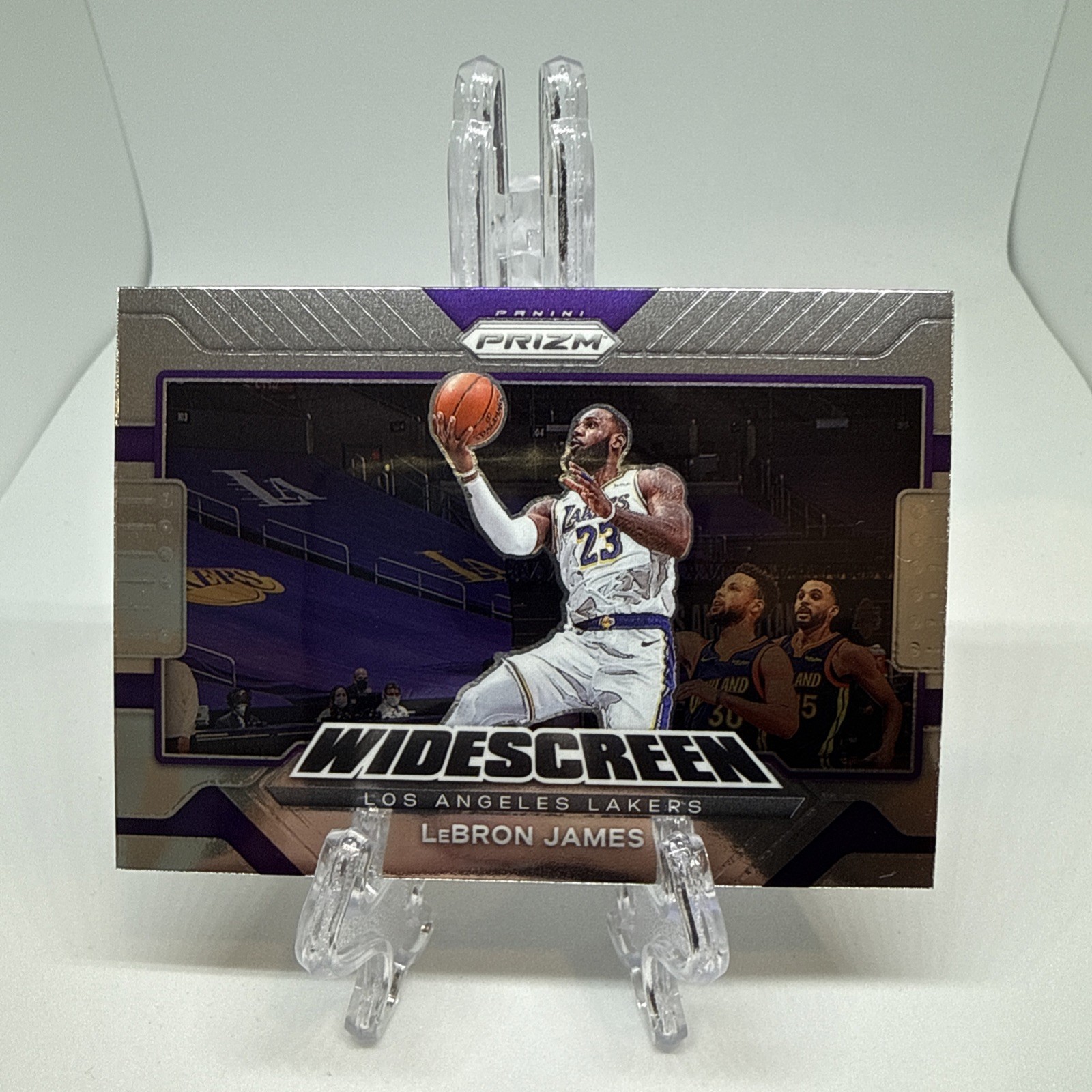 Lebron James 2021-22 Panini Prizm Widescreen #10