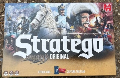 Stratego Original Brett Strategiespiel 2017 Jumbo. Niederländisch. Spielerstücke versiegelt. 
