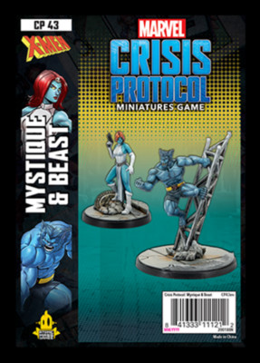 Marvel Crisis Protocol Mystique and Beast NEW in BOX X-Men X Men