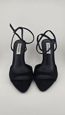 Steve Madden Beki Heel in Black Leather Size 8 New with box Limited Supply