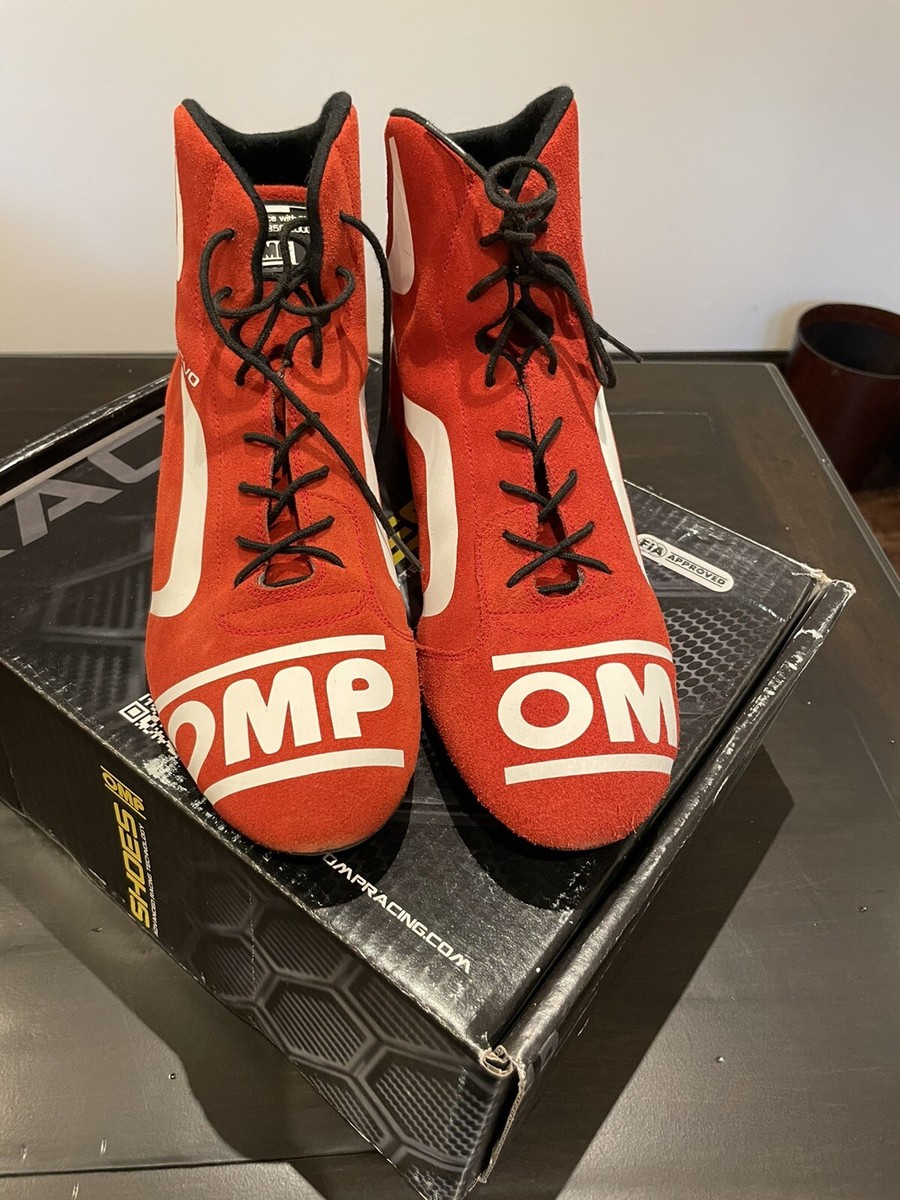 NWB OMP Racing Shoes Tecica Evo Pro Driver US 13 OMP TECNICA EVO Racing Shoes - FIA Approved - Fast Racer  main image 3