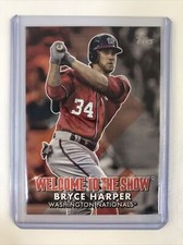 2022 Topps Series 1 Baseball Bryce Harper Welcome to the Show #WTTS-48 Nationals