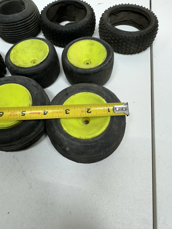 老式遥控卡车车轮 Proline Pro 95 Edge Hpi 批量轮胎 二手 — 第 2/4 张图片