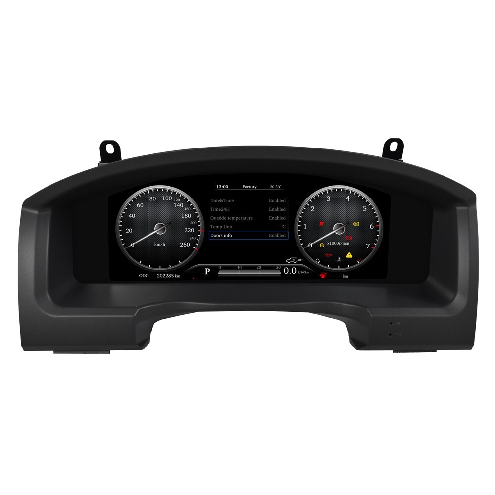 For Toyota Land Cruiser LC200 09~19 Digital Instrument Cluster 