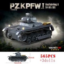 Tank/Char World War 2 ¤ Panzerkampfwagen 1 ¤ Building Block Set 565 pièces ¤NEUF