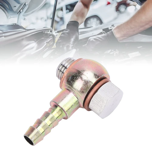 7/16-20 UNF Banjo Bolt 8mm Barb Master Cylinder Brake Reservoir Stainless Steel - Picture 8 of 12