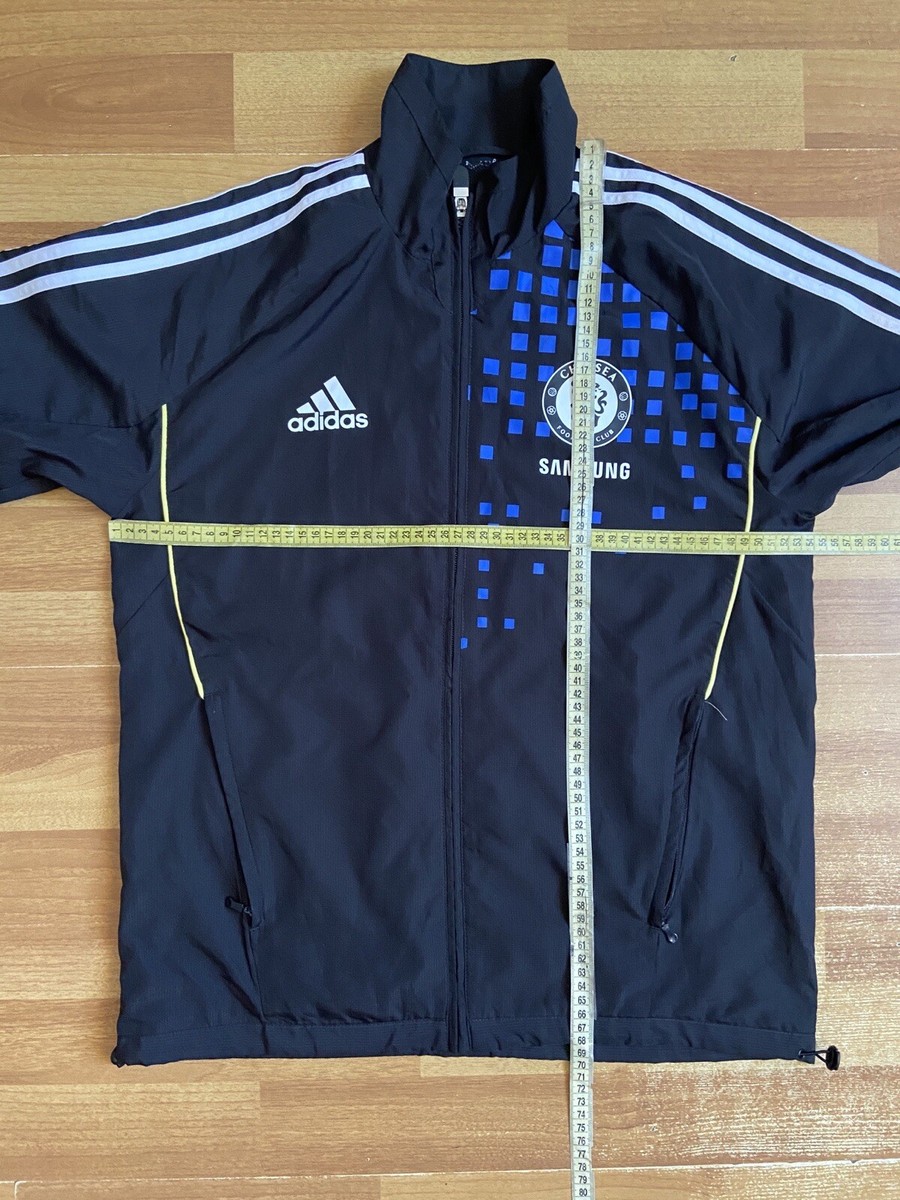 CHELSEA 2011 2012 PRE MATCH FOOTBALL SOCCER TRACK JACKET ADIDAS