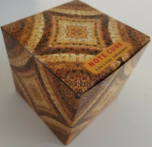 Designer Paper Note Cubes 3.5'' X 3.5'' 600+ Sheets/Box, Select: Design on Box - Picture 4 of 13