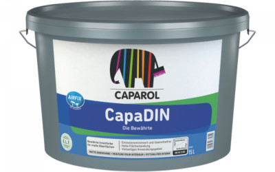 Caparol CapaDIN Wandfarbe, Deckenfarbe, gute Qualität - 12,5 Liter  Altweiss 10