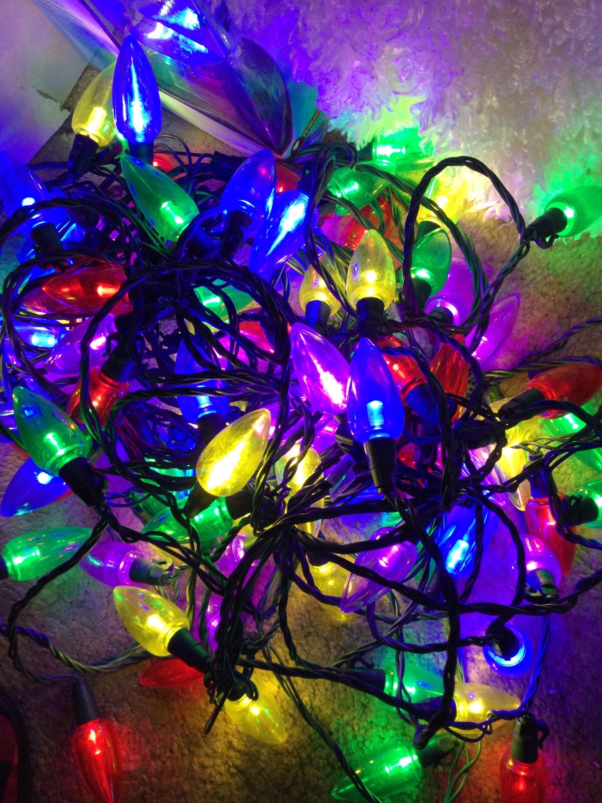 Home Accents 50Light LED C9 MultiColor 10x Ultra Bright