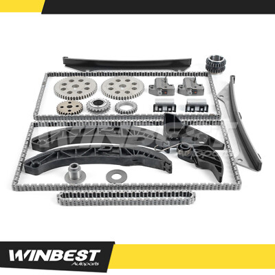 Timing Chain Kit for 06-13 Hyundai Santa Fe Veracruz Azera Kia Sorento 3.5L 3.8L