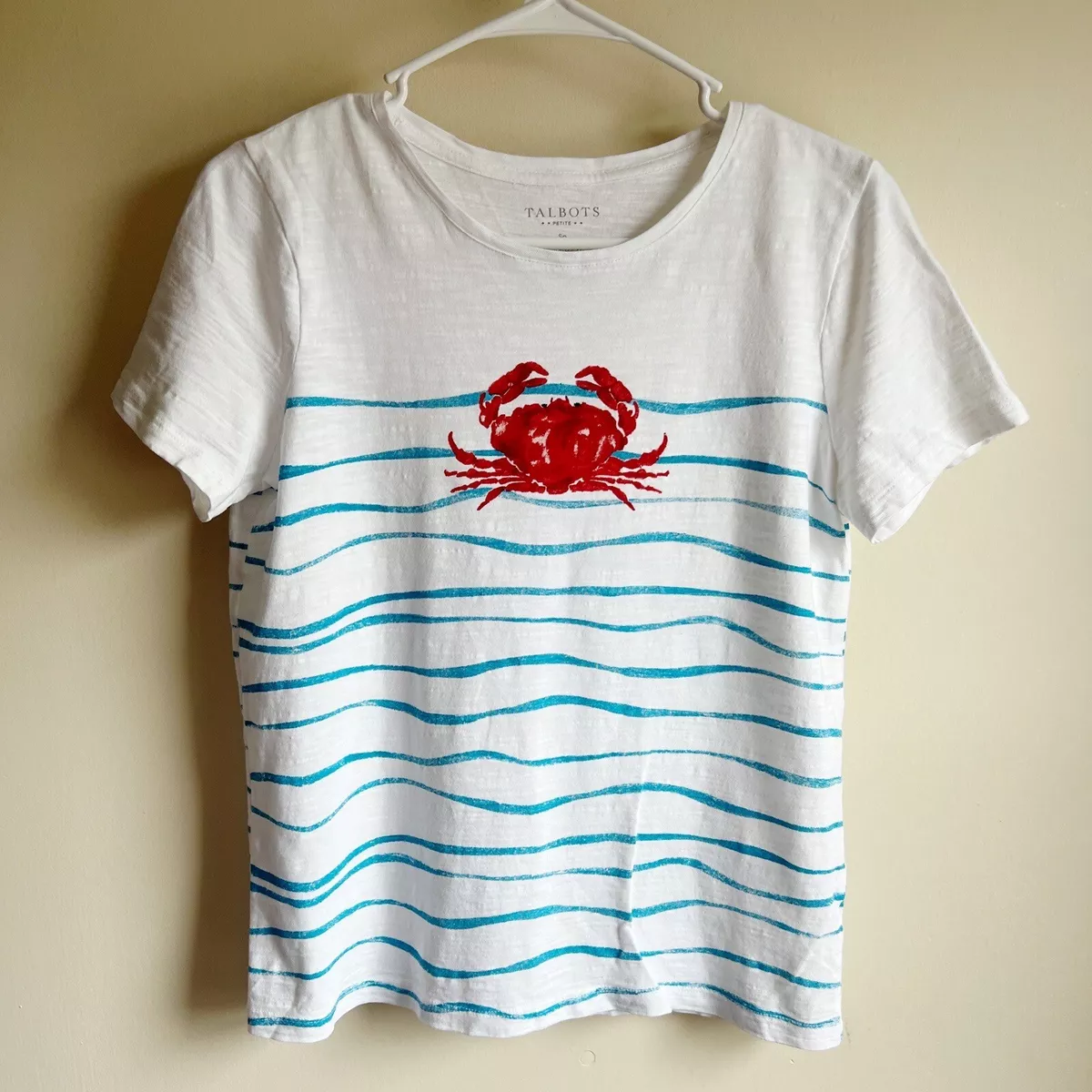 talbots white t shirt