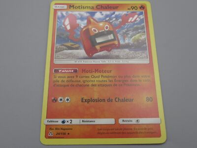Pokemon Motisma Hitze - Base - 24/156 Stern - 2018