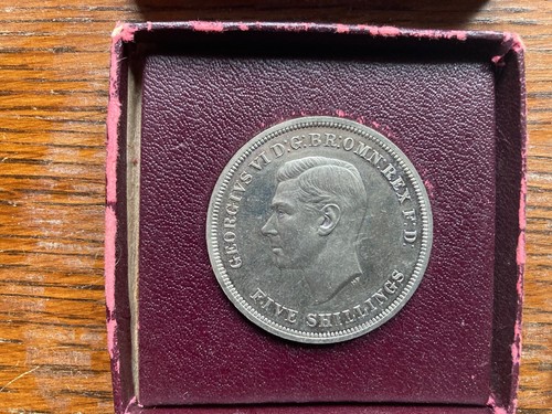 1951 Festival of Britain George VI Commemortive Crown (5 Shillings) - Picture 2 of 7