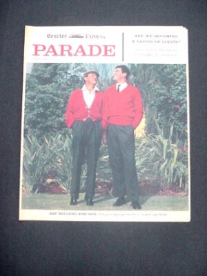 MAG: PARADE 2/28/1960-RAY MILLAND/EUREKA AD VG